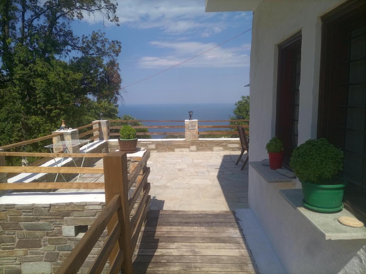Kalamaki Μπαλκόνι Στο Αιγαίοアパートメント エクステリア 写真